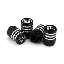Load image into Gallery viewer, 4pcs KIA Logo Tire Valve Caps
