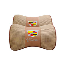 Load image into Gallery viewer, 2pcs Cadillac Pillow Neck Rest Headrest
