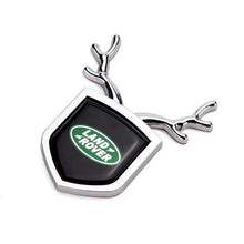 Load image into Gallery viewer, 1pcs Land Rover Logo Shield Antler Emblems
