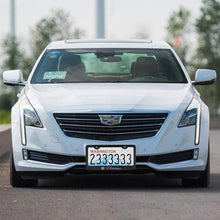 Load image into Gallery viewer, 2pcs Cadillac License Plate Frames with Screw Caps
