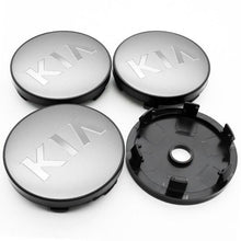 Load image into Gallery viewer, 4pcs 60mm Kia Logo Wheel Center Caps
