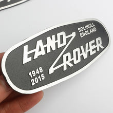 Load image into Gallery viewer, Front Grill Badge Land Rover Defender 2015 Solihull England 1948 Emblem
