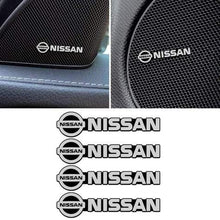 Load image into Gallery viewer, 4pcs Nissan Door Speaker Emblem Stickers
