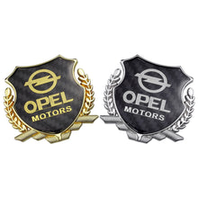 Load image into Gallery viewer, Opel Motors Carbon Shield Logo Emblem
