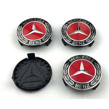 Load image into Gallery viewer, Mercedes Benz 75mm Wheel Center Caps
