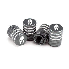 Load image into Gallery viewer, Knight Armor Helmet Logo Tire Valve Caps
