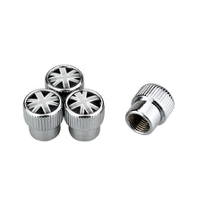Load image into Gallery viewer, 4pcs Mini Cooper Logo Tire Valve Caps
