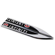 Load image into Gallery viewer, 2pcs Infiniti Logo Fender Emblem Stickers
