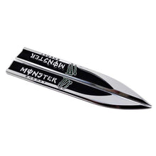 Load image into Gallery viewer, 2pcs Monster Energy Fender Emblem Stickers
