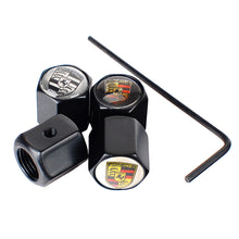 Load image into Gallery viewer, 4pcs  Prosche Logo Tire Valve Caps
