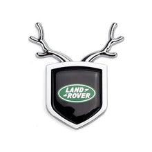 Load image into Gallery viewer, 1pcs Land Rover Logo Shield Antler Emblems
