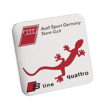 Load image into Gallery viewer, Audi S Line Quattro Logo Emblem Sticker
