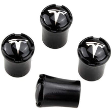 Load image into Gallery viewer, 4pcs Tesla Logo Tire Valve Caps
