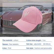 Load image into Gallery viewer, Maserati Logo Adjustable Baseball Cap
