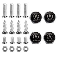 Load image into Gallery viewer, 4pcs License Plate Screws Acura Frame
