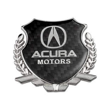 Load image into Gallery viewer, Acura Motors Carbon Shield Logo Emblem
