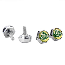 Load image into Gallery viewer, 4pcs License Plate Screws for Lotus Frame

