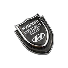 Load image into Gallery viewer, Hyundai Logo Owners Club Shield Emblem Sticker
