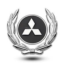 Load image into Gallery viewer, Mitsubishi Wreath Emblem Sticker
