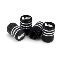 Load image into Gallery viewer, Cadillac V Logo Tire Valve Caps
