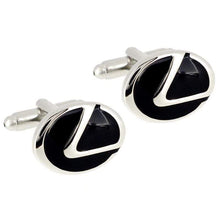 Load image into Gallery viewer, 2pcs Lexus Logo Men's Shirt Cufflinks

