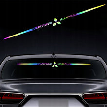 Load image into Gallery viewer, 60 cm kolorowa naklejka z logo Mitsubishi
