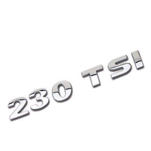 Load image into Gallery viewer, Chrome 230 280 330 380 TSI Emblem for Volkswagen
