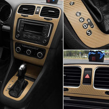 Load image into Gallery viewer, Set Car Interior Central Control Panel Cover Stickers for Volkswagen Golf 6 MK6
