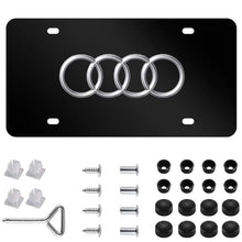 Load image into Gallery viewer, Audi Logo License Plate
