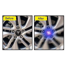 Load image into Gallery viewer, LED Wheel Center Caps for Tesla Model 3 S X
