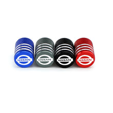 Load image into Gallery viewer, 4pcs Nissan Logo Tire Valve Caps
