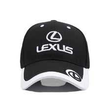 Load image into Gallery viewer, Lexus Logo Baseball Cap White Black
