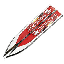 Load image into Gallery viewer, 2pcs MS Mazdaspeed Fender Emblem Stickers
