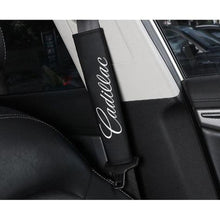 Load image into Gallery viewer, 2pcs Cadillac Logo Seat Belt Pads

