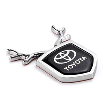 Load image into Gallery viewer, 2pcs Toyota Logo Shield Antler Emblems
