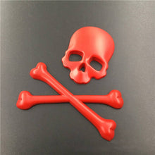 Load image into Gallery viewer, Skull Sticker Emblem
