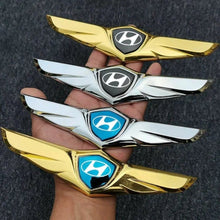 Load image into Gallery viewer, Hyundai Logo Wings Decal Emblem Sticker
