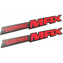 Load image into Gallery viewer, 2pcs Chevrolet Vortec Max Emblem Stickers
