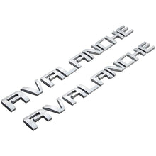 Load image into Gallery viewer, 2pcs Avalanche Emblem Stickers for Chevrolet
