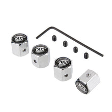 Load image into Gallery viewer, 4pcs KIA Logo Anti Theft Tire Valve Caps
