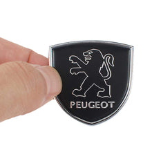 Load image into Gallery viewer, 2pcs Peugeot Logo Shield Emblems

