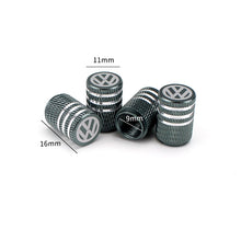 Load image into Gallery viewer, 4Pcs VW Volkswagen Tire Valve Caps
