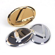 Load image into Gallery viewer, 64mm/74mm Badge Car Steering Wheel Emblem Sticker for Lexus Logo IS ES CT LS NX GX GS200 IS250 ES300 LS500 IS250 Accessories
