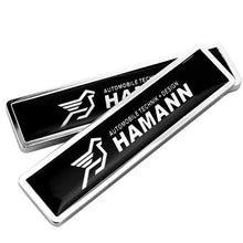 Load image into Gallery viewer, 2pcs Hamann Logo Emblem Fender Stickers for BMW
