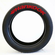 Load image into Gallery viewer, 8pcs Hankook Letter Wheels Tire Stickers
