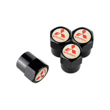 Load image into Gallery viewer, 4pcs Mitsubishi Logo Tire Valve Caps
