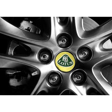 Load image into Gallery viewer, 4pcs 56.5mm Lotus Gold Wheel Centre Stickers
