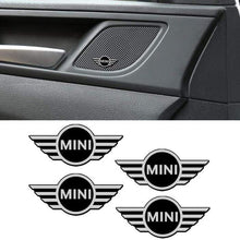 Load image into Gallery viewer, 4pcs Mini Cooper Door Speaker Emblem Stickers

