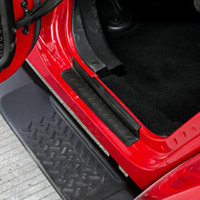 Load image into Gallery viewer, 2/4pcs Door Sill Scuff Plate Protector Welcome Mat For Jeep
