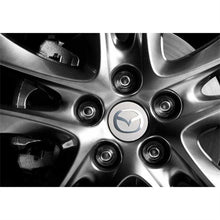 Load image into Gallery viewer, 4pcs Mazda Logo Wheel Center Hub Caps and 56mm Stickers
